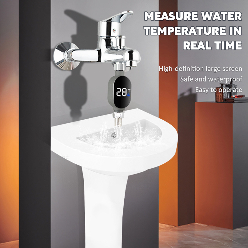 Shower Thermometer Shower Accessories Baby Bath Temperature Display