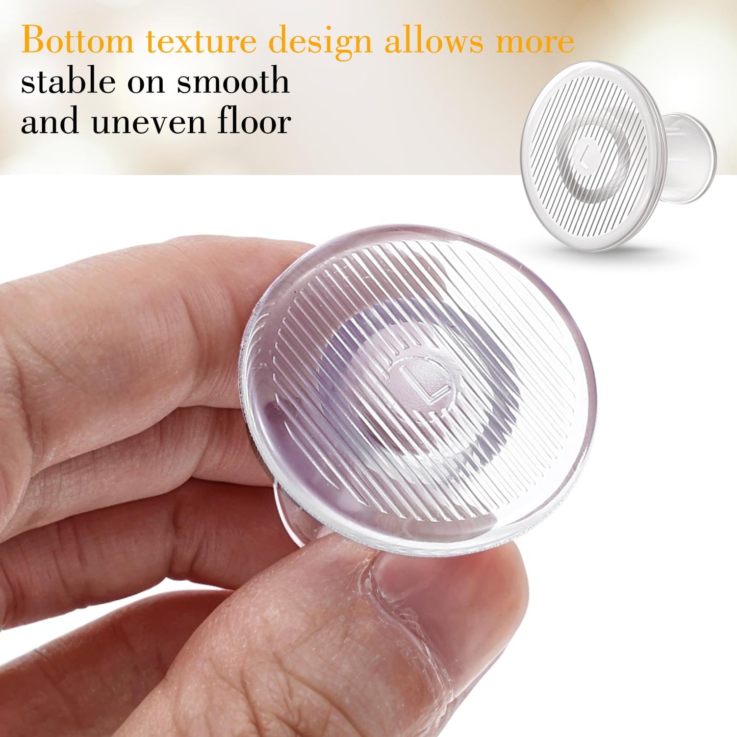 High-Transparent High-Heeled Shoe Heel Protector Cover