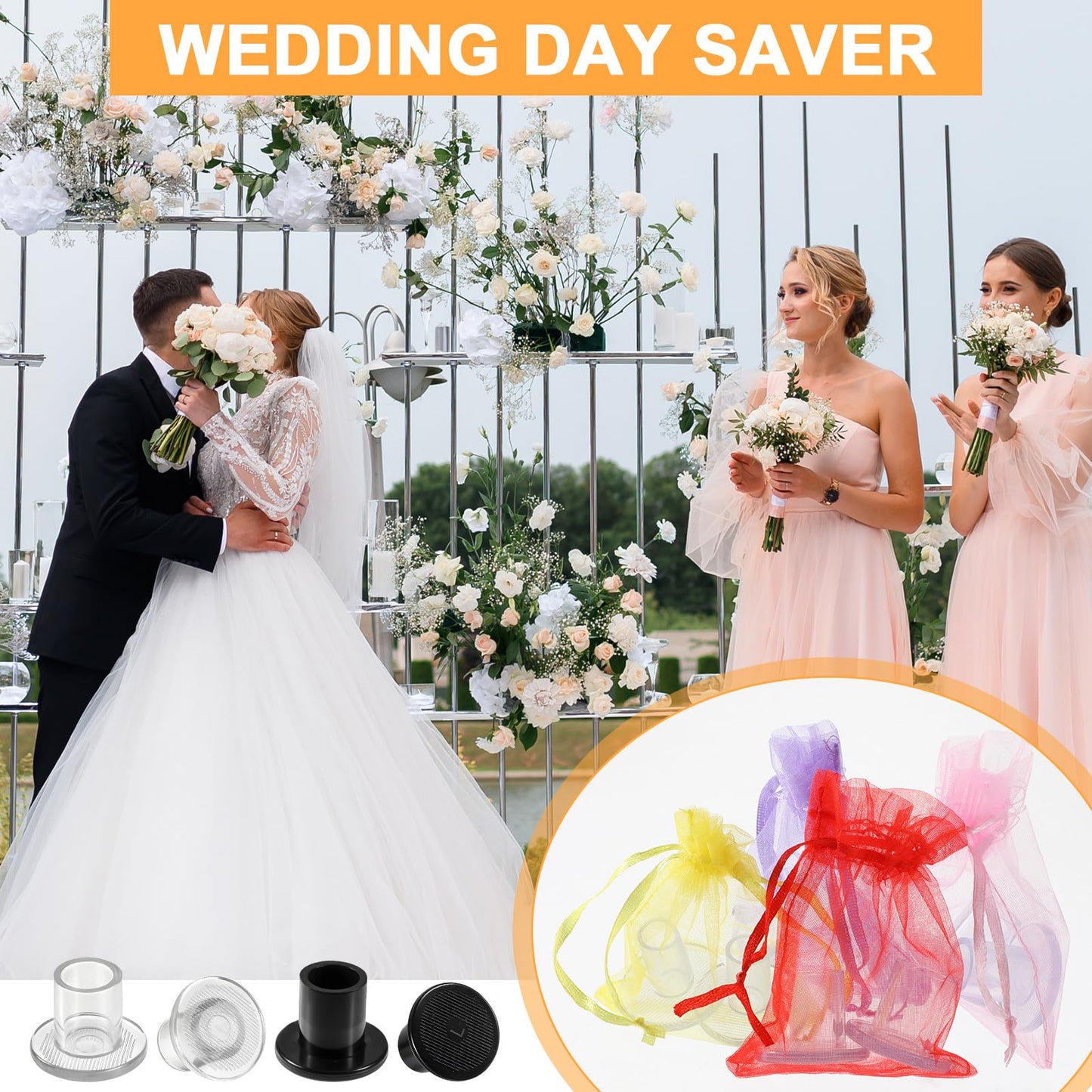 High-Transparent High-Heeled Shoe Heel Protector Cover