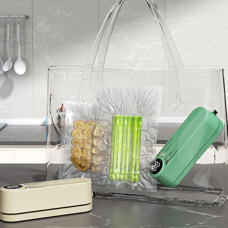 Household Mini Vacuum Sealer Rechargeable Fresh-keeping Laminator Packaging Machine