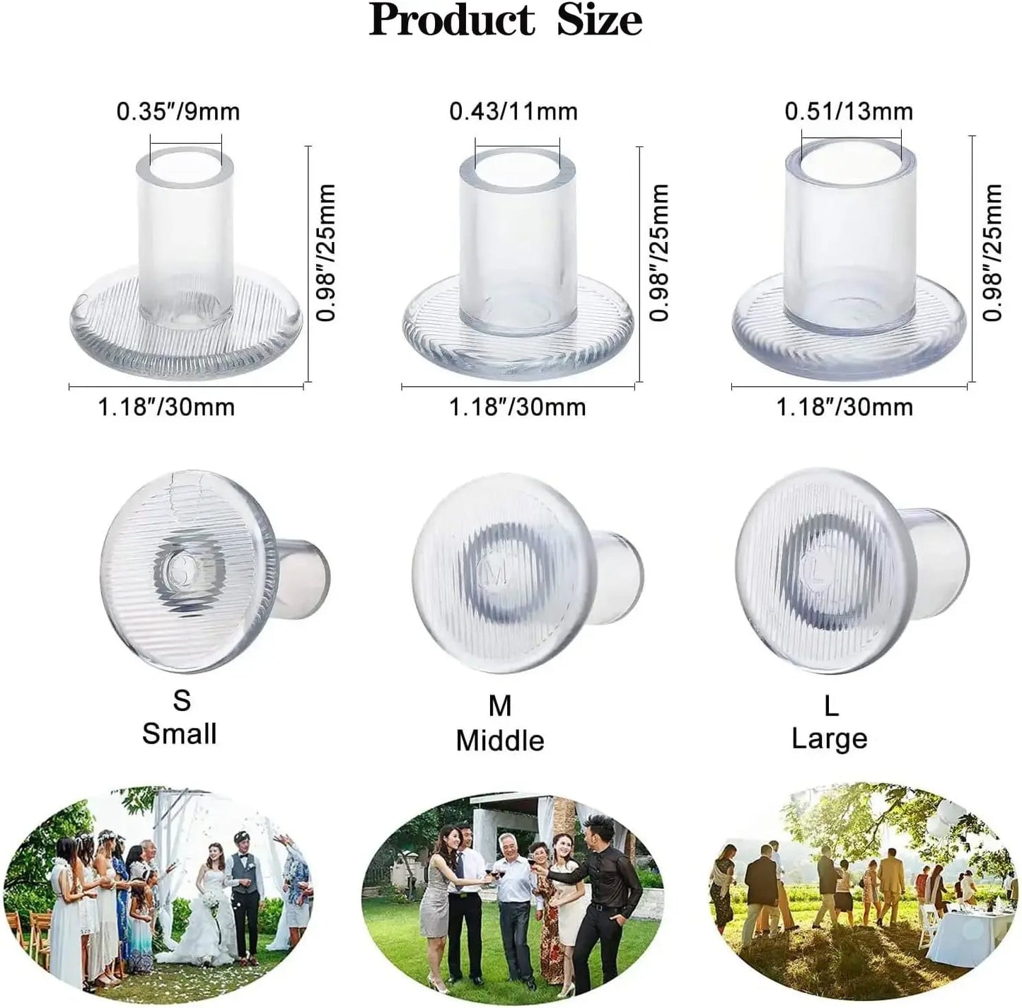 High-Transparent High-Heeled Shoe Heel Protector Cover
