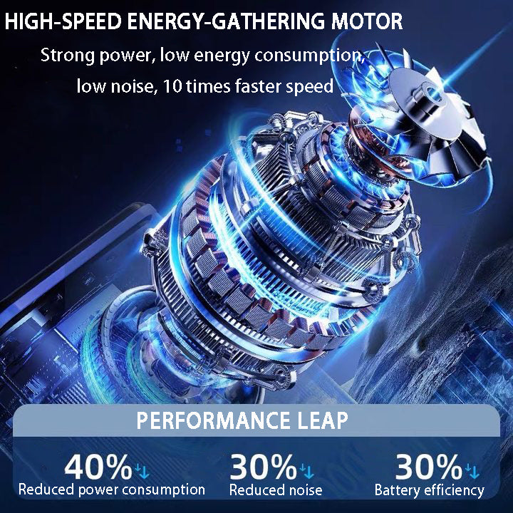 USB Portable Aluminum Alloy Waist-Mounted Fan
