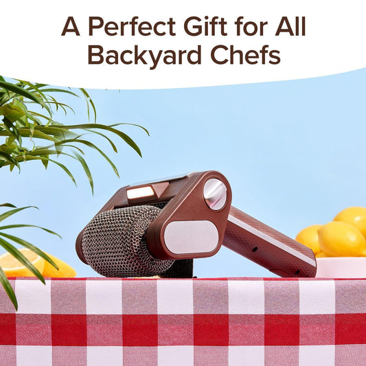 Electric Stainless Steel Roller Grill Cleaner Brush