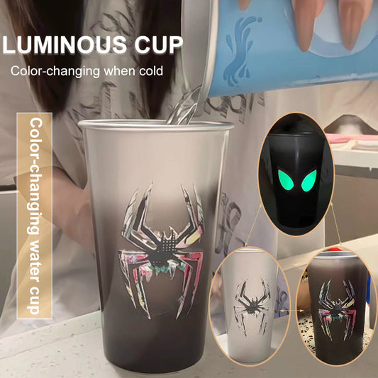 Color-changing Water Cup Changes Color When Cold, Glows At Night, Contrast Water Cup