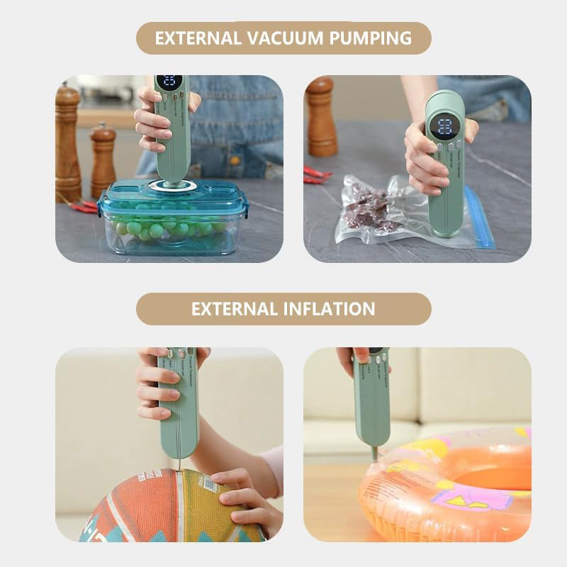 Household Mini Vacuum Sealer Rechargeable Fresh-keeping Laminator Packaging Machine