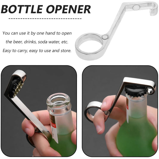 Magnetic One-Handed Bottle Opener
