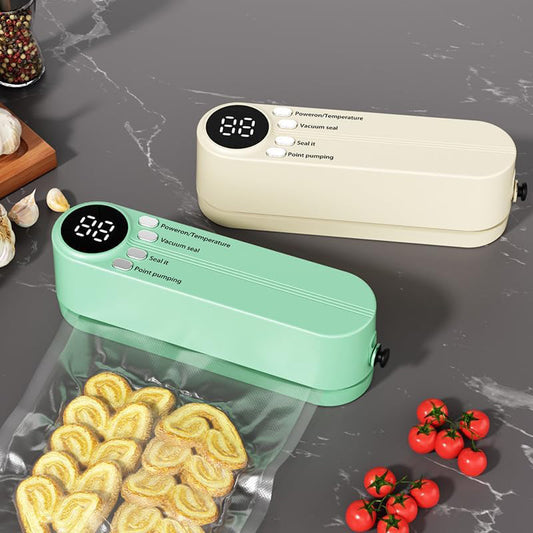 Household Mini Vacuum Sealer Rechargeable Fresh-keeping Laminator Packaging Machine
